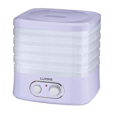 Сушилка для овощей, фруктов, грибов Lumme LU-1853 250 Вт, 5 поддонов, мех.управление зеленый нефрит