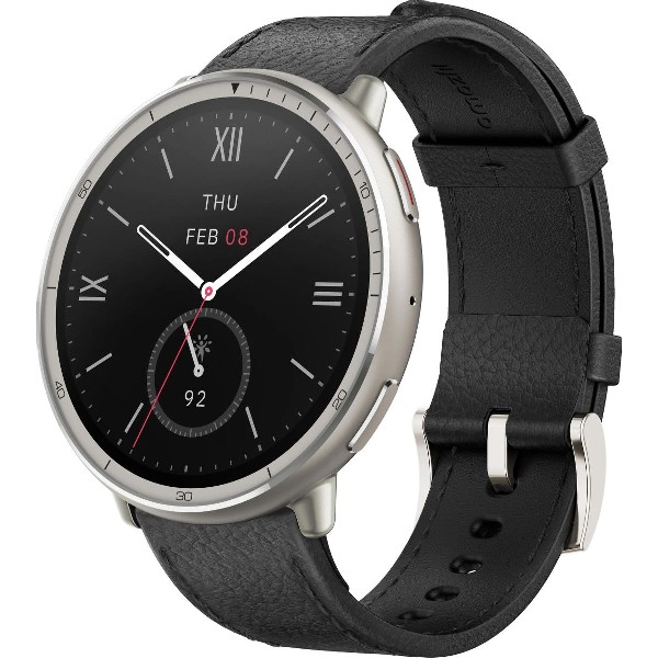 Умные часы Amazfit Active 2R A2437 Premium 2025 43.9 мм серебристый/черный [1746931]